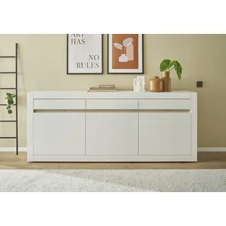 INOSIGN Sideboard »Chester, moderne Anrichte, Kommode mit Stauraum, Schrank, Weiß matt B/H/T: ca. 217x90x42 cm breit