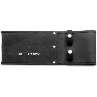 Friedr. Dick F. DICK Messerscheide Antislip I Messerköcher für 2x Messer bis 21 cm, für Kochmesser, Fleischermesser, Antislip Material, vernäht und vernietet, Stabil, Waschbar I 90134000