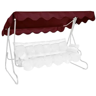 Angerer Freizeitmöbel Hollywoodschaukelersatzdach »TOPSELLER!« (B/T): ca. 210x145 cm, rot