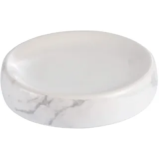 Douceur d'Intérieur Seifenschale (0) 11 x 2,5 cm Keramik Bedruckt Marmor, 95% Scharf 5% Glacure, (0) 11 x 2.5 cm