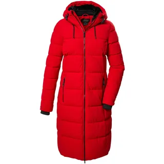 KILLTEC Kow 56 Wmn Qltd Ct Steppmantel Dunkelrot 38