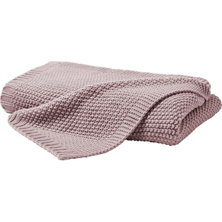 Primera Strickdecke mauve, 130 x 170 cm