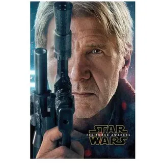 Star Wars The Force weckt – Hans Solo Teaser Maxi-Poster, mehrfarbig