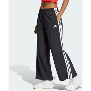 adidas Essentials 3-Streifen Lifestyle Woven Parachute Pants Black/White S