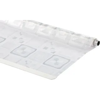 Ersatzrolle Halb-Kassetten Duschrollo 100x240 cm 3d Quadro - Weiß