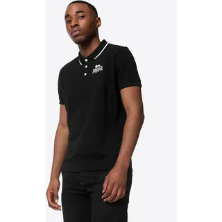 Lonsdale Ballygalley Kurzarm-poloshirt - Black / White - 3XL