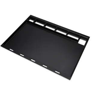 Weber Grillplatte 65 x 3 x 47,5 cm Metall schwarz
