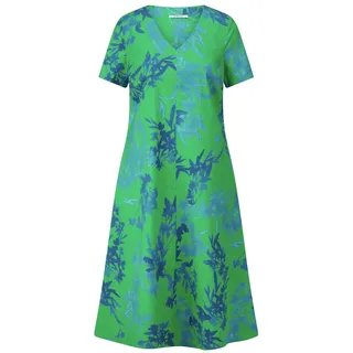 Kleid V-Ausschnitt Peter Hahn multicolor