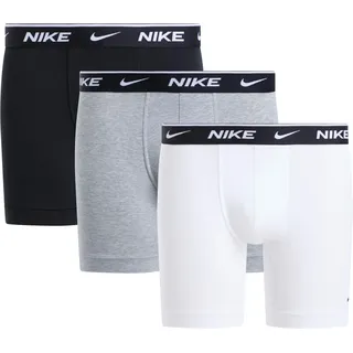 Nike Boxer Brief 3PK grau/schwarz/mehrfarbig XXL 3er Pack
