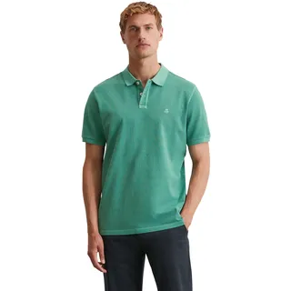 Poloshirt MARC O'POLO, Herren, Gr. XL, grün (eucalyptus), Piqué, Obermaterial: 100% Baumwolle, Shirts Poloshirt, aus Pique