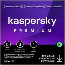 Bild von Kaspersky Premium 5 User, 1 Jahr, ESD (multilingual) (Multi-Device) (KL1047GDEFS)