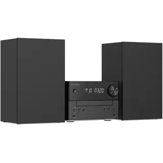Karcher MC 6475D Stereoanlage Kompaktanlage mit CD-Player, DAB+ / UKW Radio, Bluetooth 5.4, MP3-Wiedergabe via USB/AUX, Musikcenter mit 20 Watt RMS, Wecker & Fernbedienung