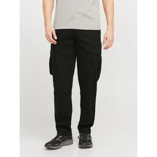 JACK & JONES Kane Jonnie Cargohose Schwarz 30 32