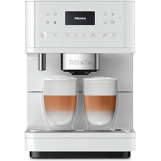Miele CM 6160 Milkperfection Kaffeevollautomat (Lotosweiß, Kegelmahlwerk, 15 bar, integrierter Milchbehälter)