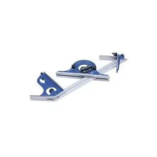 Dasqua 1012-2010 Kombinationsquadrat-Set Produktabmessung, Länge: 352 mm 4teilig