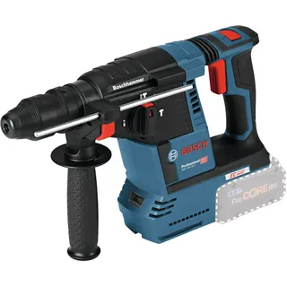 Bosch GBH 18V-26 F Solo inkl. Zusatzhandgriff, Tiefenanschlag, Schnellwechselbohrfutter 13mm, Wechselfutter SDS plus