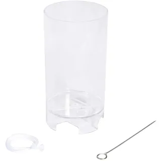 Rayher 3117200 Kerzengießform, zylindrisch, flach, SB-Btl. 1 Stück, 10,5 cm hoch, 6 cm ø
