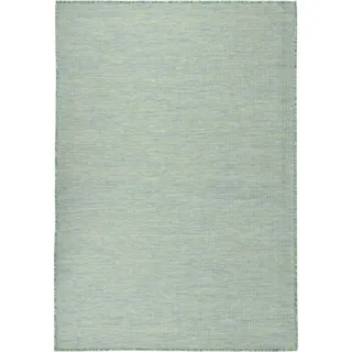Outdoor-Teppich Flachgewebe 160x230 cm Türkis - Türkis