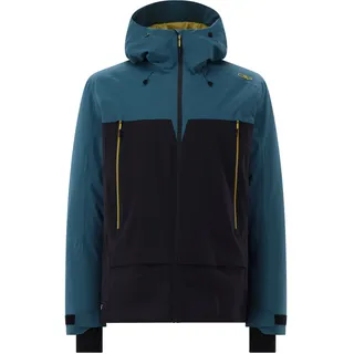 CMP Herren Skijacke Man Jacket Fix Hood 35W2447-33UU 48 - Antracite-Nilo - 48