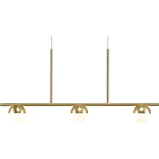 Nordlux Hängeleuchte »CONTINA« G9 Textil Kabel, mundgeblasenes Opal Glas, grau