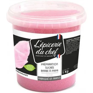 Zubereitung für Zuckerwatte 1 kg - Rosa