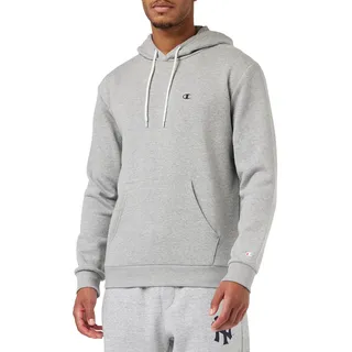 Champion Herren Legacy Basics-Powerblend Fleece Kapuzenpullover, Helles Heather Grey, L