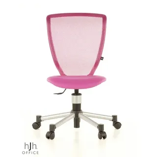 Topstar Titan Junior, Gepolsterter Sitz, Netz-Rückenlehne, Pink, Pink, Baumwolle, Polyester, Polyurethan (PU), Viskose, Netz, Polyester - Rosa