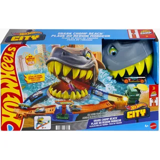 Mattel Hot Wheels City Shark Chomp Beach