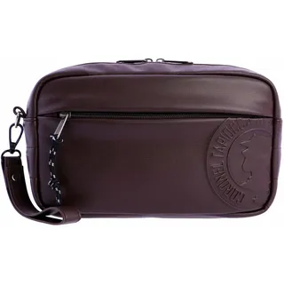Coronel Tapiocca Handgelenktasche Leder Brown