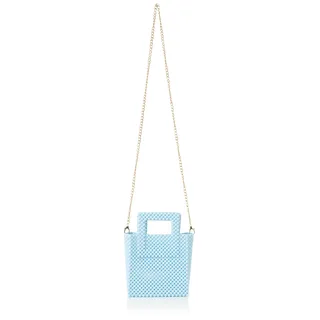 FELIPA Women's Damen Handtasche mit Ausschnitt Clutch, BLAU