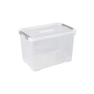 Curver 243865 Kunststoffbox HANDY geschlossen, stapelbar (B x H x T) 400 x 390 x 600 mm Transparent