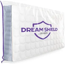 Dreamzie - Schutzhülle aus Kunststoff für Matratzen - Für Umzug, Lagerung & Transport - Aufbewahrungstasche für Matratzen - Robuste Matratzenhülle mit Reißverschluss - Matratzenhülle 200x200 cm