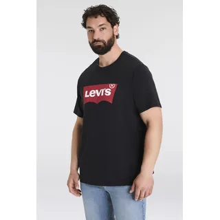 Levi's Levi's® Plus T-Shirt »LE B&T BIG GRAPHIC TEE« mit Logofrontprint, schwarz
