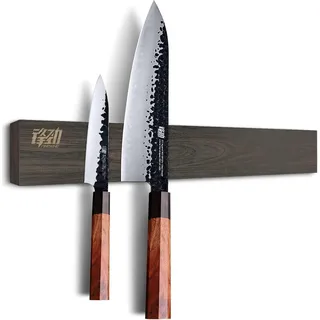 Magnetischer Messerstreifen Eschenholz 40cm für Küchenorganisation