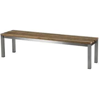 Diamond Garden Piero Bank Edelstahl/Recycled Teak