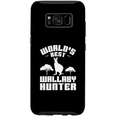 Hülle für Galaxy S8 Der weltbeste fantastische Wallaby-Jäger Ein Liebhaber der Wallaby-Jagd