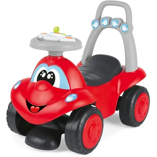 Chicco Billy Walk&Ride, Erste Schritte, 2in1 Lauflernhilfe und Rutscher teilweise aus recyceltem Material; Made in Europe, Rot