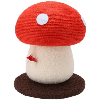 Pilz geformt Katze kratzt Pad, Pilz Katze kratzt Post, Pilz hoch Katze Kratzer, niedliche Katze kratzt Post, niedliche Katze kratzt Board, Sisal Board Scratcher