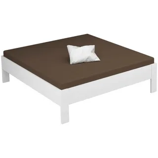 Xora Bettrahmen , Weiß , Holzwerkstoff , 180x200 cm , Blauer Engel, Goldenes M, Made in Germany , in verschiedenen Holzdekoren erhältlich, in verschiedenen Größen erhältlich , Schlafzimmer, Betten, Bettgestelle- Einzelteile, Bettrahmen