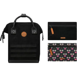 CABAIA Rucksack Brighton Velvet schwarz 12L - Gelb
