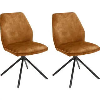 MCA Furniture Esszimmerstuhl Ottawa gelb