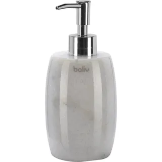 baliv Seifenspender Marmor Weiß-Grau