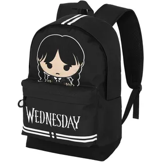 Karactermania Wednesday Cute-Fan HS Rucksack Grau