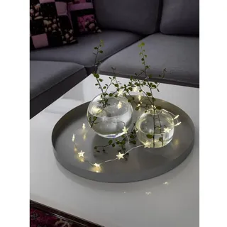 Konstsmide LED Lichterkette transparent 1 m Warmweiß