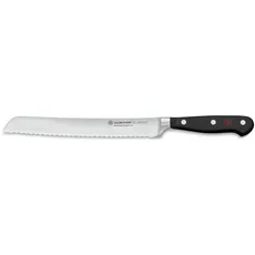 WÜSTHOF Classic, Klingenlänge: 20cm, schwarz, Brotmesser, 60-1040101020