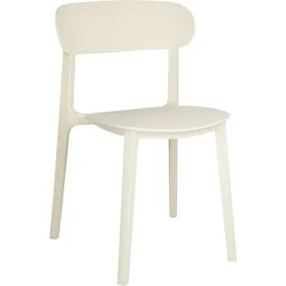 Bolero Stapelstuhl Eden weiß (2 Stück) - Weiß