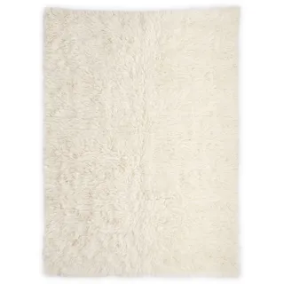 Wollteppich THEKO "Flokos 1" Gr. 3, beige (natur), B:120cm H:40mm L:180cm, Wolle, Teppiche, Wollteppich, original griechischer Flokati, Hochflor, Uni Farben, reine Wolle