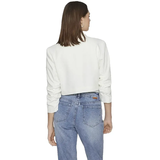 Vila Her Bin Cropped Blazer - Cloud Dancer - 42