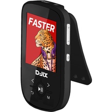 MP4-Player – C100 – 4 GB Speicher – SD-Karte bis zu 32 g Speicherkapazität – Bluethooth – integriertes Mikrofon – eBook-Player (TXT) – Display 1,8 Zoll TFT