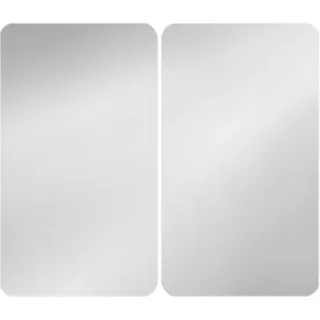 Wenko Herdabdeckplatten silber 2 St.